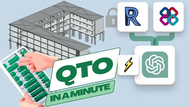 Video thumbnail: Quick QTO from CAD (BIM) Using ChatGPT and Pipeline: Ready Table in a Minute