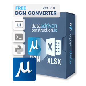 FREE DGN to Excel converter